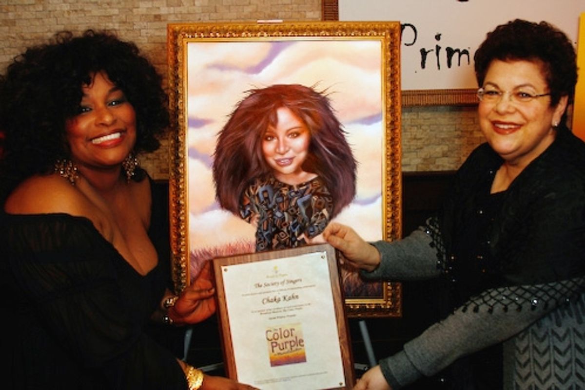 Chaka Khan and Phoebe Snow at 