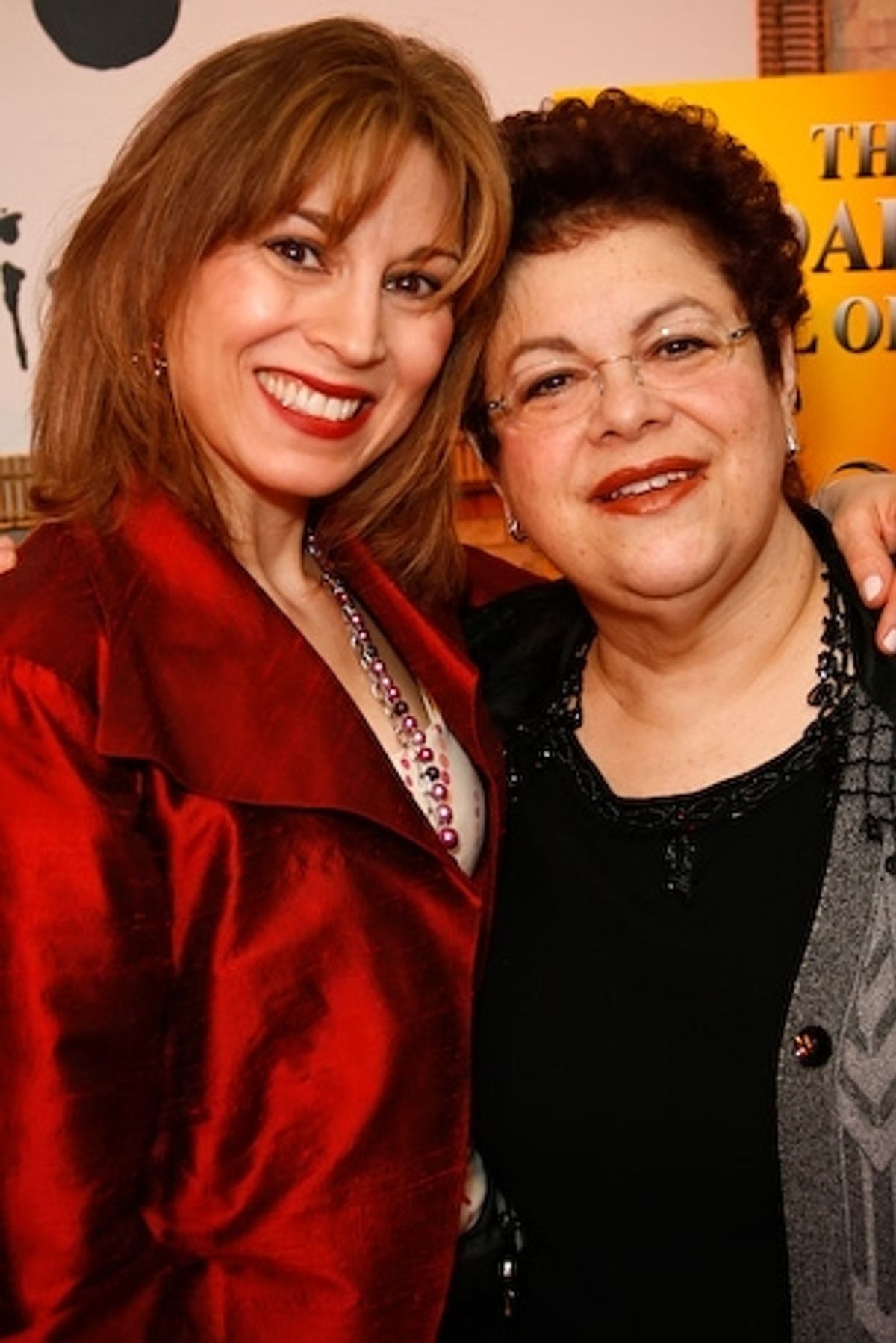 Valerie Smaldone and Phoebe Snow at 