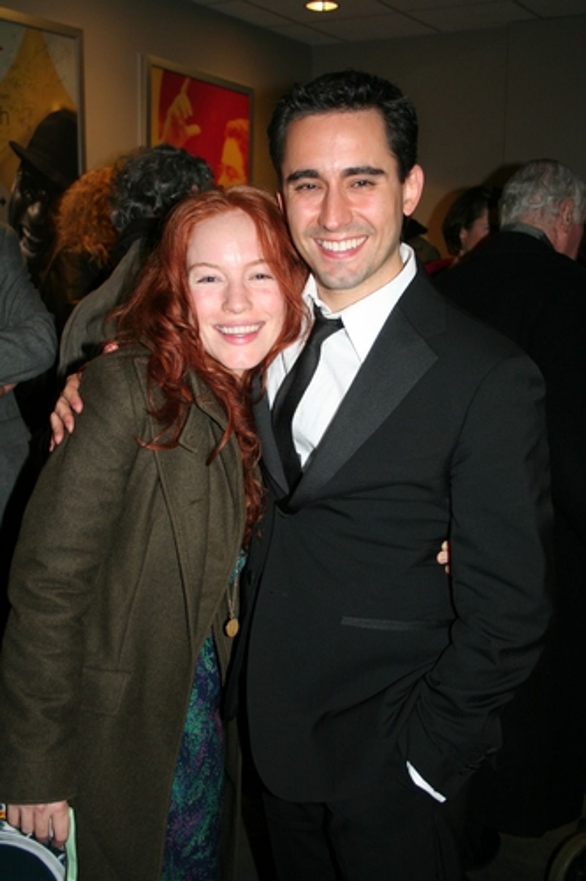 Maria Thayer and John Lloyd Young at 
