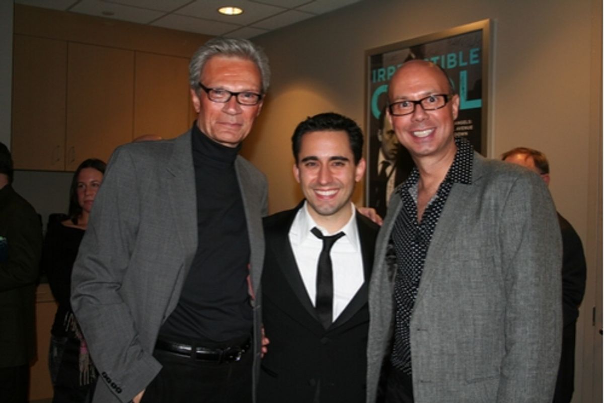 Preston Ridge, John Lloyd Young and Richard Ridge at 