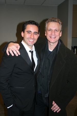 John Lloyd Young and Rick Elice Photo