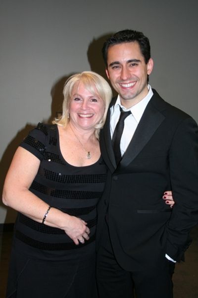 Gail Abrams Young and John Lloyd Young Photo