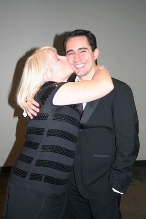 Gail Abrams Young and John Lloyd Young @ BroadwayWorld Gail Abrams Young and John Lloyd Young Photo