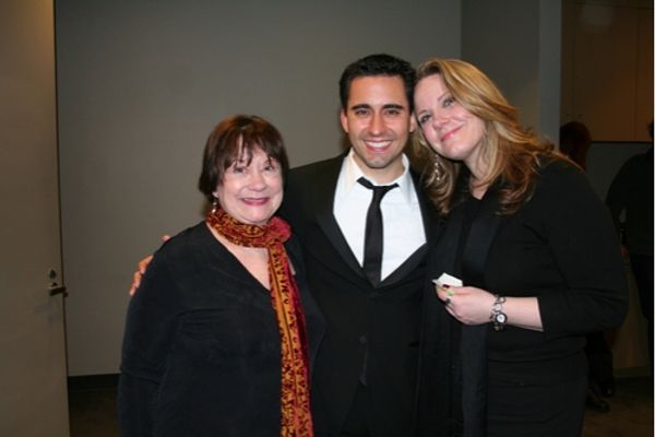Libby Franck, John Lloyd Young and Alison Franck
 Photo