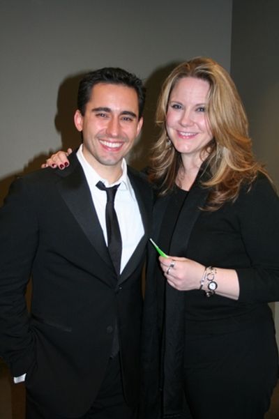 John Lloyd Young and Alison Franck Photo