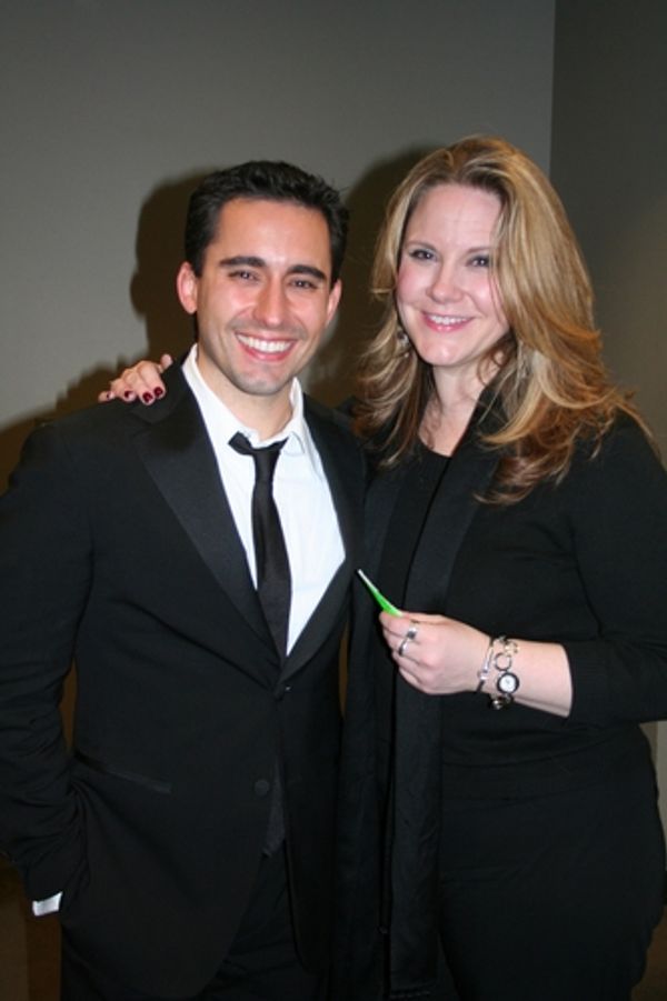 John Lloyd Young and Alison Franck Photo