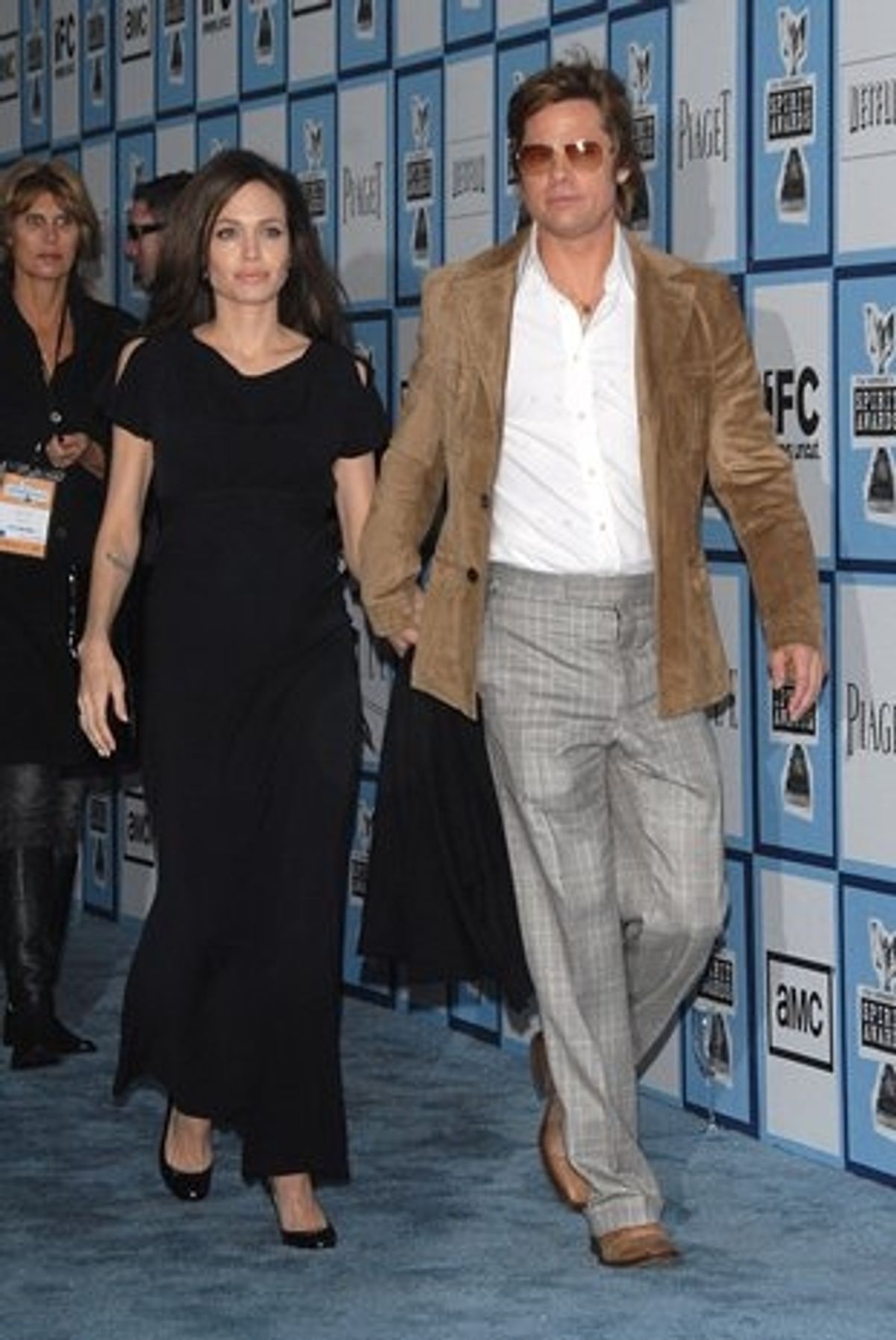 Angelina Jolie and Brad Pitt at 