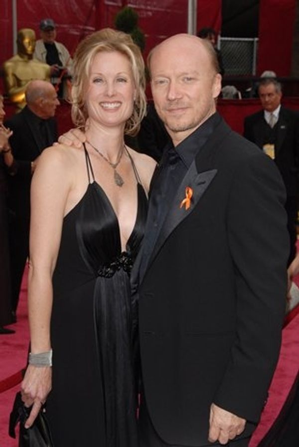 Deborah Rennard and Paul Haggis Photo