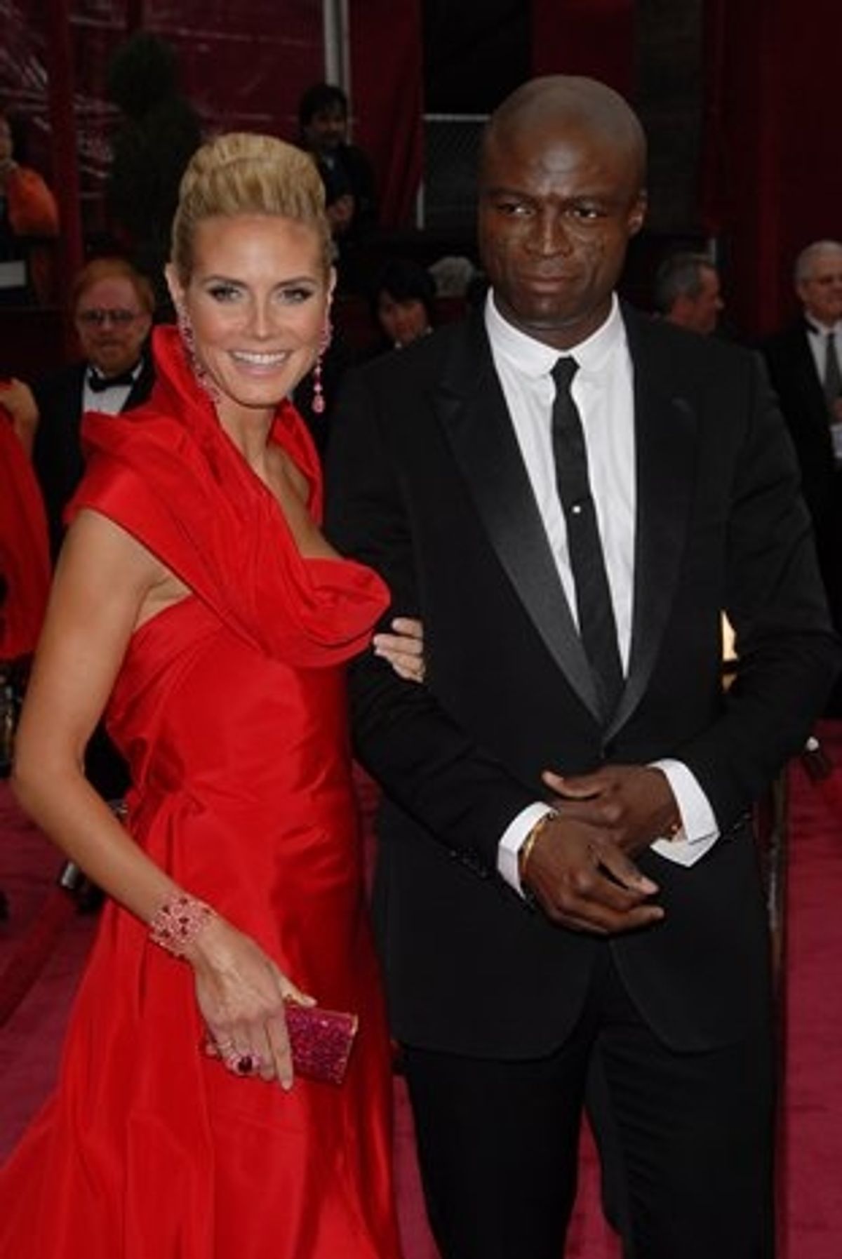 Heidi Klum and Seal at 