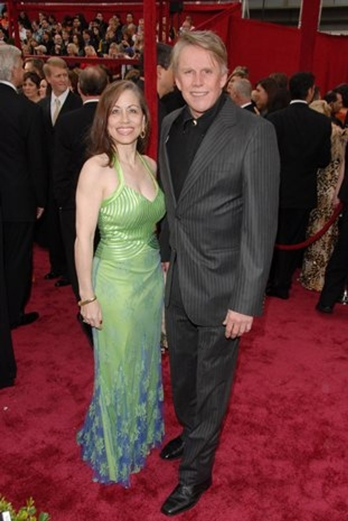 Gary Busey and guest at 