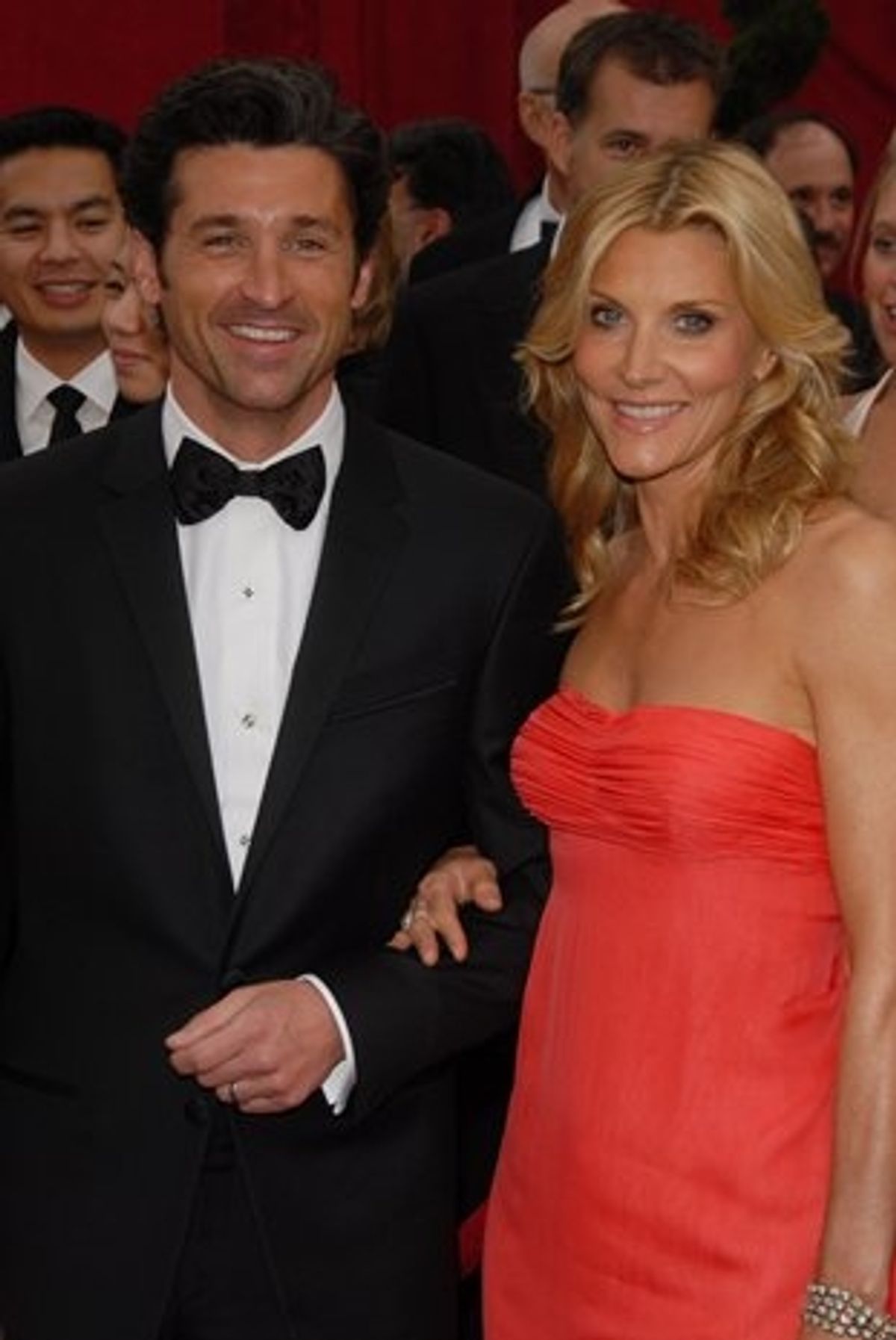 Patrick Dempsey and Jill Fink at 