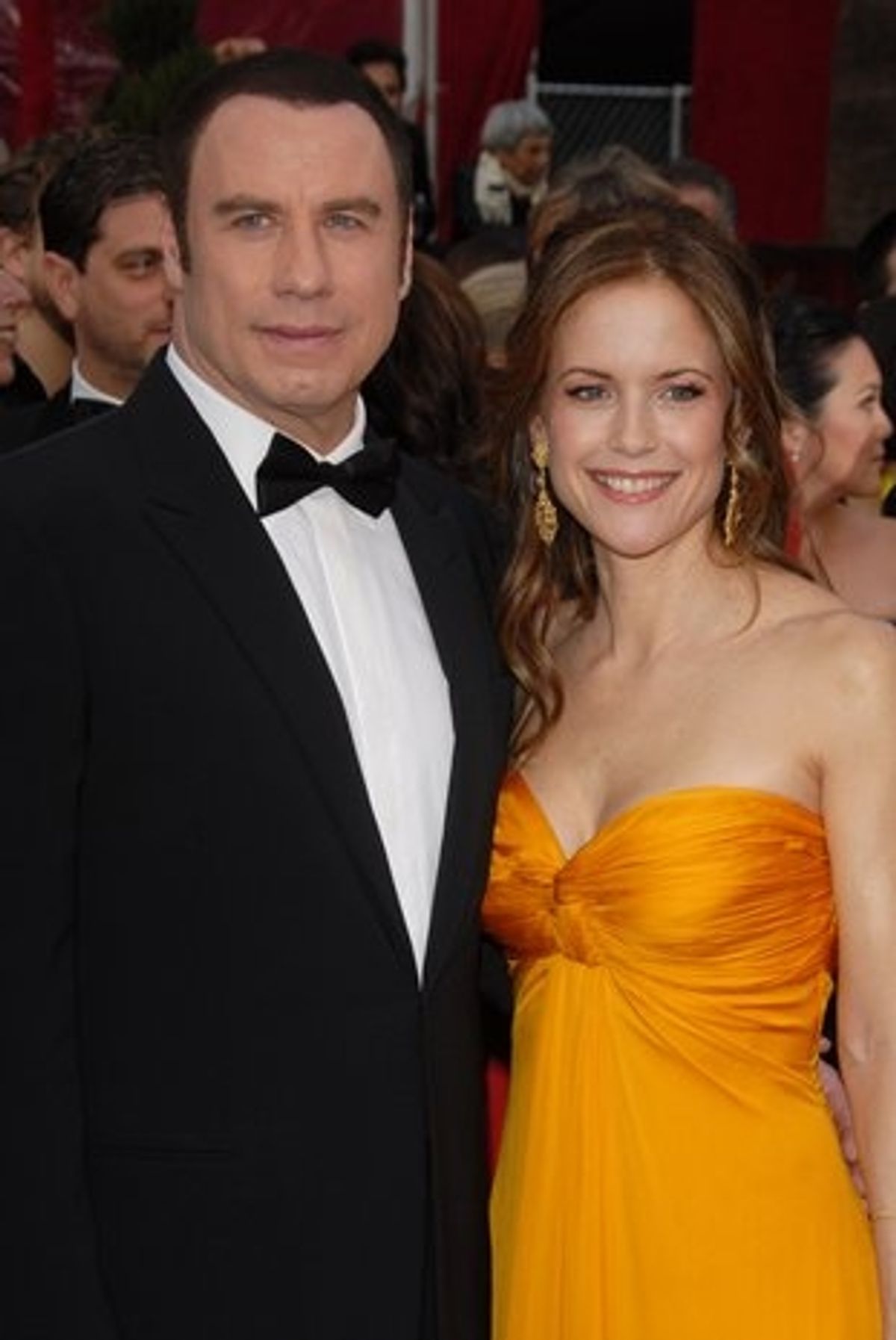 John Travolta and Kelly Preston at 