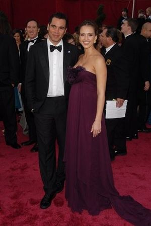 Cash Warren and Jessica Alba Photo