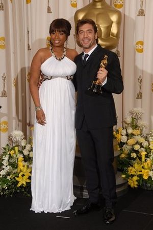 Jennifer Hudson and Javier Bardem Photo