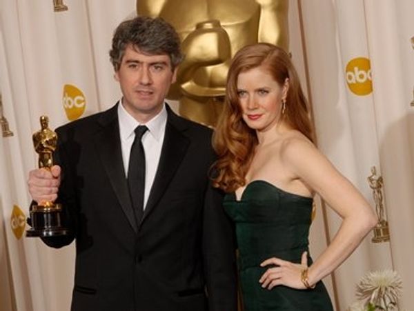 Dario Marianelli and Amy Adams Photo