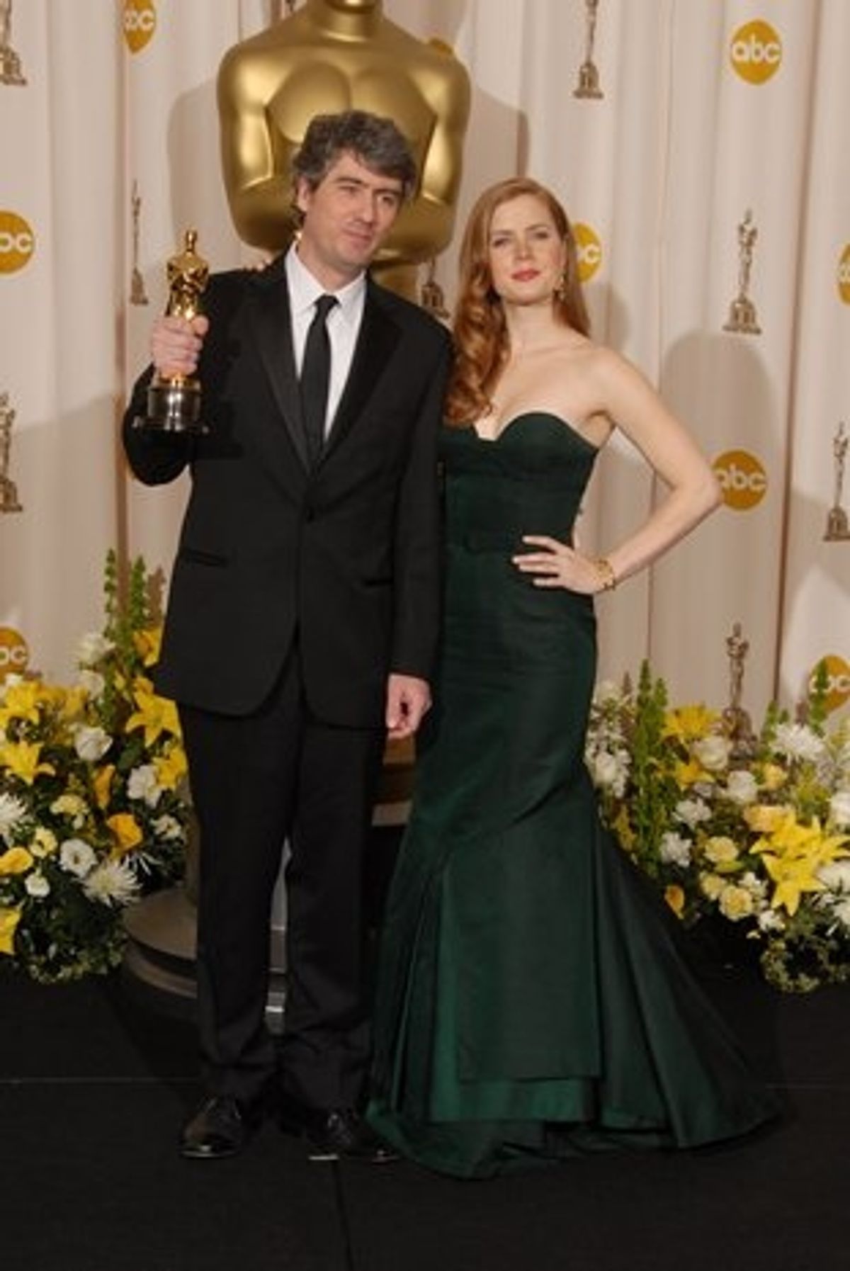 Dario Marianelli and Amy Adams at 