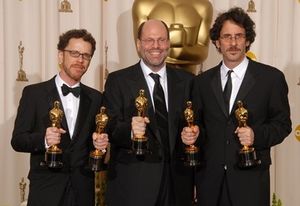 Ethan Coen, Scott Rudin and Joel Coen Photo