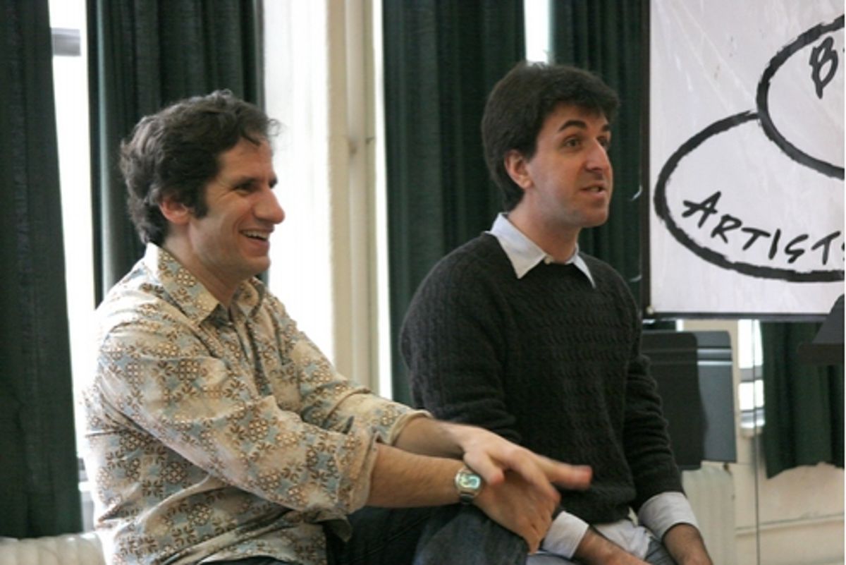 Seth Rudetsky and Jason Robert Brown at 