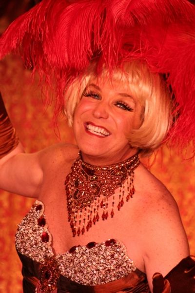 Alan Palmer as Carol Channing Photo
