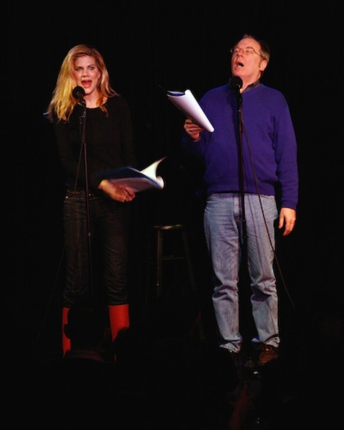 Kristen Johnston and Michael McKean at 