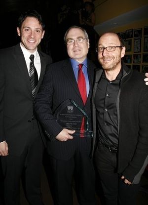 Steve Kazee, Todd Haimes and Lonny Price Photo