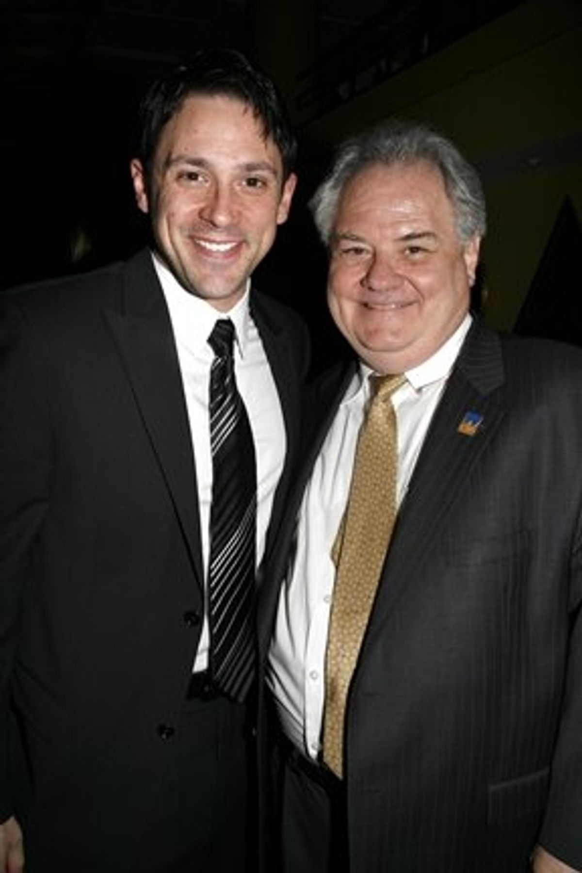 Steve Kazee and John P. Connolly at 