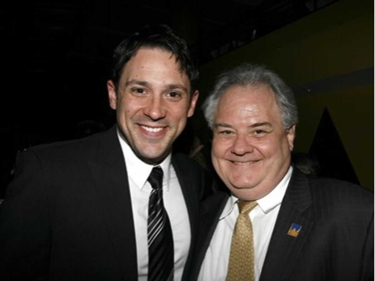 Steve Kazee and John P. Connolly at 