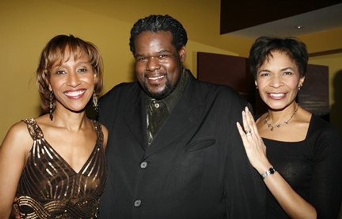 Julia Breanetta Simpson, Roosevelt Andre Credit and Allyson Tucker at Diversity on Broadway Awards