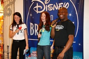 Sierra Boggess and Tituss Burgess have a Q&A with the audience @ BroadwayWorld Sierra Boggess and Tituss Burgess have a Q&A with the audience Photo