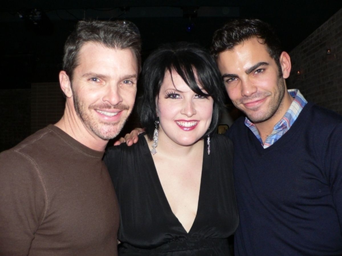 Denis Jones, Natalie Joy Johnson and Matt Risch at 