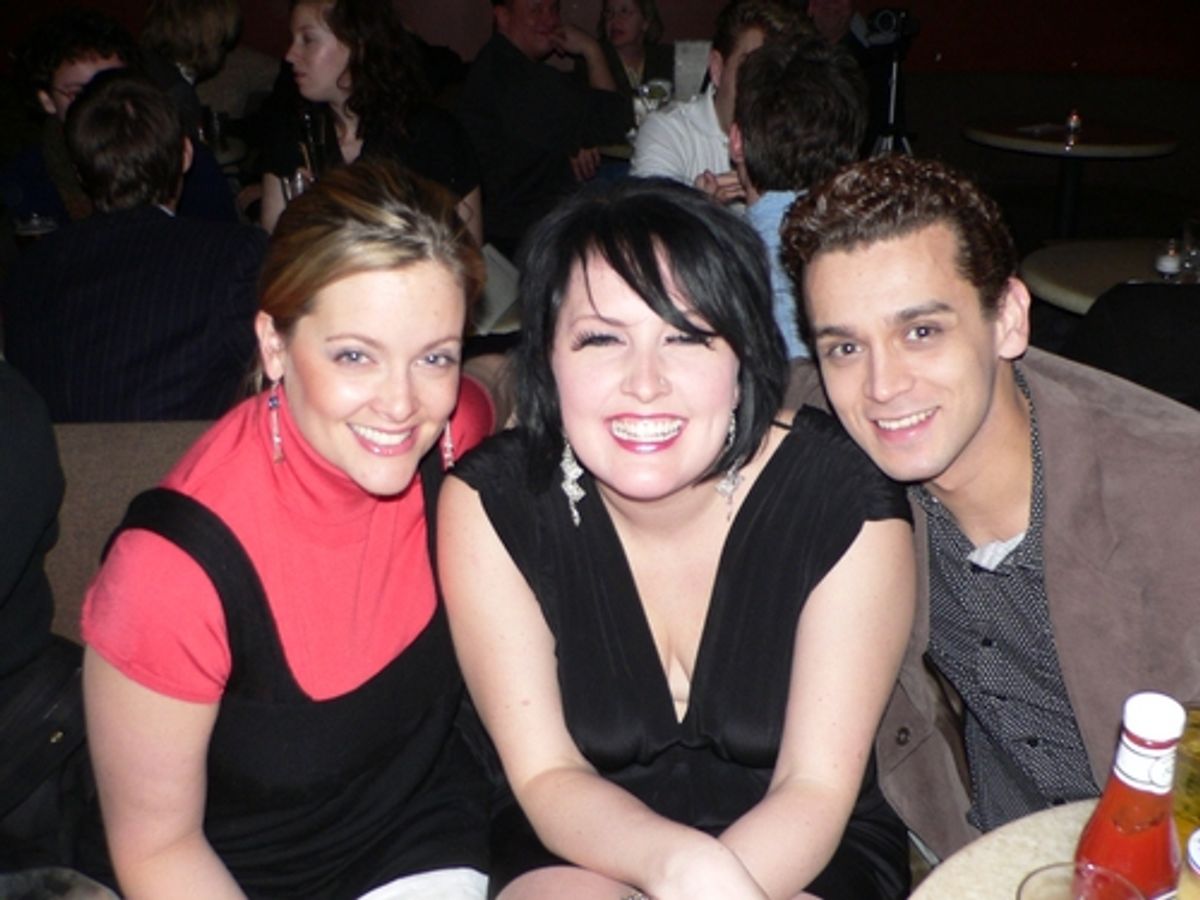 Gaelen Gilliland, Natalie Joy Johnson and Michael Longoria at 