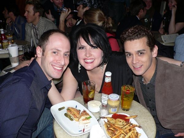 Jeremy Katz, Natalie Joy Johnson, and Michael Longoria Photo