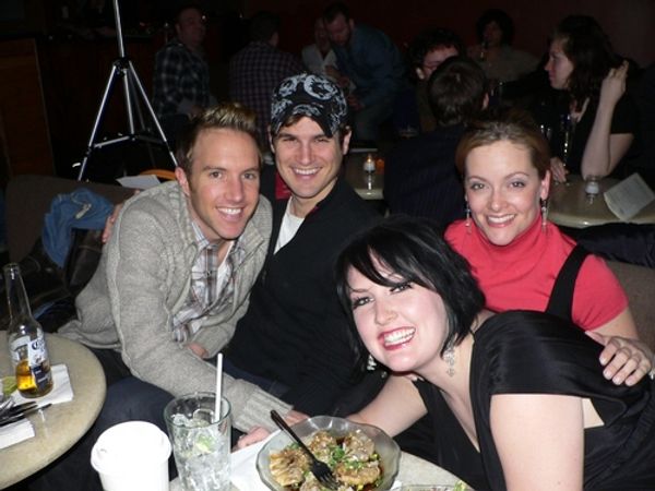 Paul Canaan, Patrick O'Brien, Gaelen Gilliland and Natalie Joy Johnson Photo