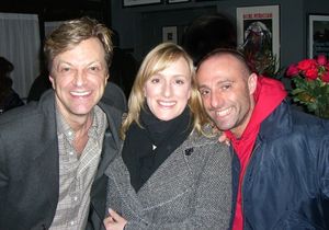 Jim Caruso, Jenna Russell and John Barr Photo