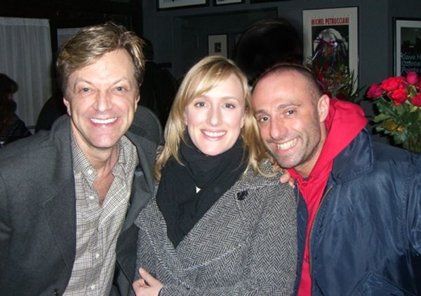 Jim Caruso, Jenna Russell and John Barr Photo
