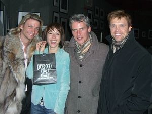 Stuart Moulton, Paige Davis, Douglas Wilson and Brent Barrett Photo