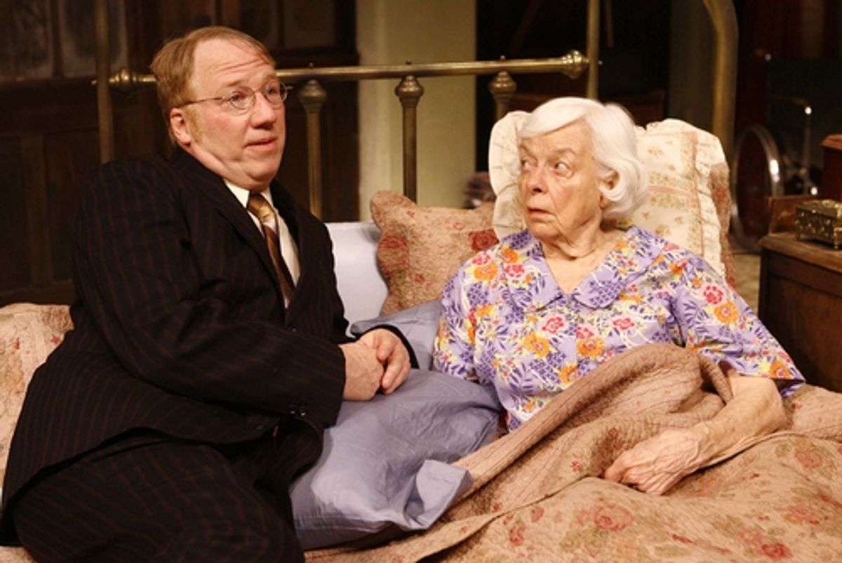 Timothy Busfield and Helen Stenborg at 'Vigil' at Westport with Busfield & Stenborg