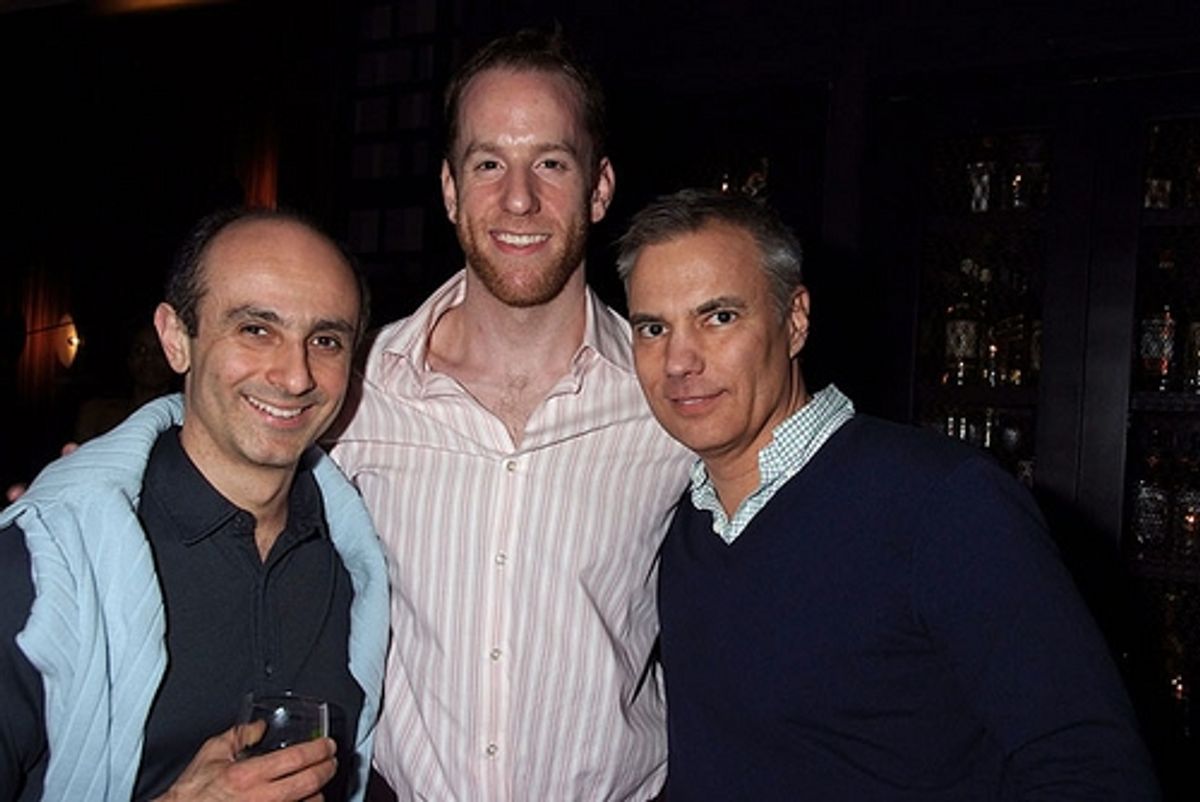 Steve DeRosa, Billy Zavelson and Gary Simko at 