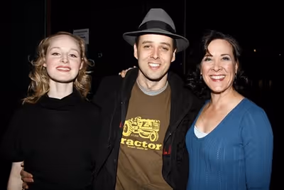Erin Davie, Noah Racey and Karen Ziemba Photo