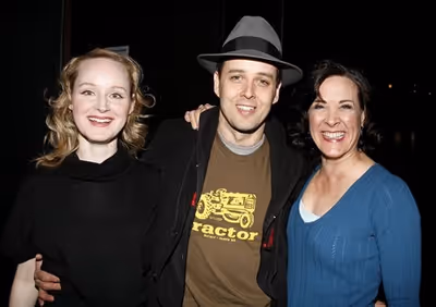 Erin Davie, Noah Racey and Karen Ziemba Photo