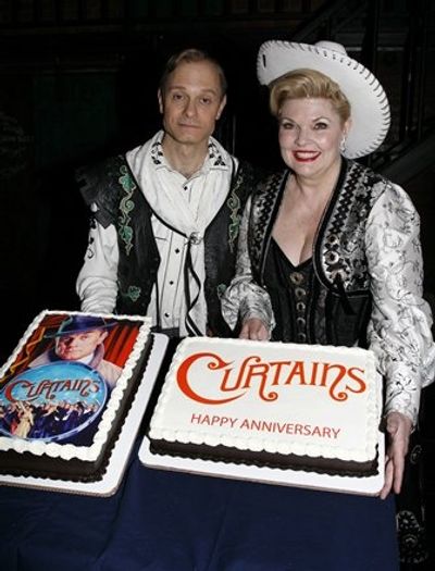 David Hyde Pierce and Debra Monk Photo