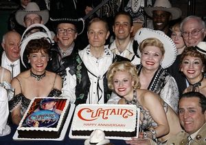Karen Ziemba, Edward Hibbert, David Hyde Pierce, Megan Sikora, Debra Monk and the cast of Curtains @ BroadwayWorld Karen Ziemba, Edward Hibbert, David Hyde Pierce, Megan Sikora, Debra Monk and the cas Photo