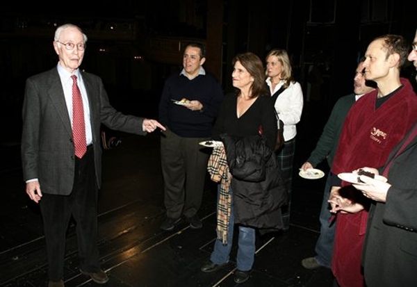 Roger Berlind and the cast of Curtains Photo