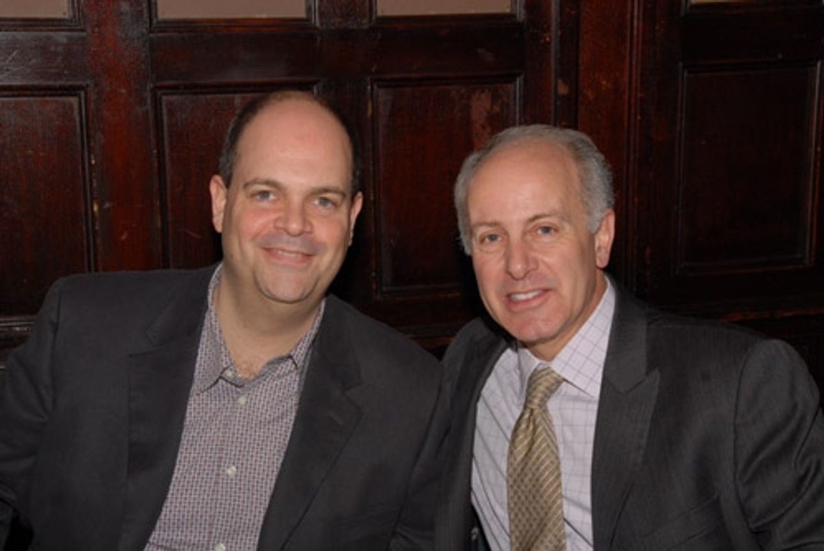 Brad Oscar and Joseph Benincasa at 