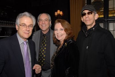 Jeffrey Lyons, Robert Klein, Randie Levine-Miller and Richard Belzer Photo