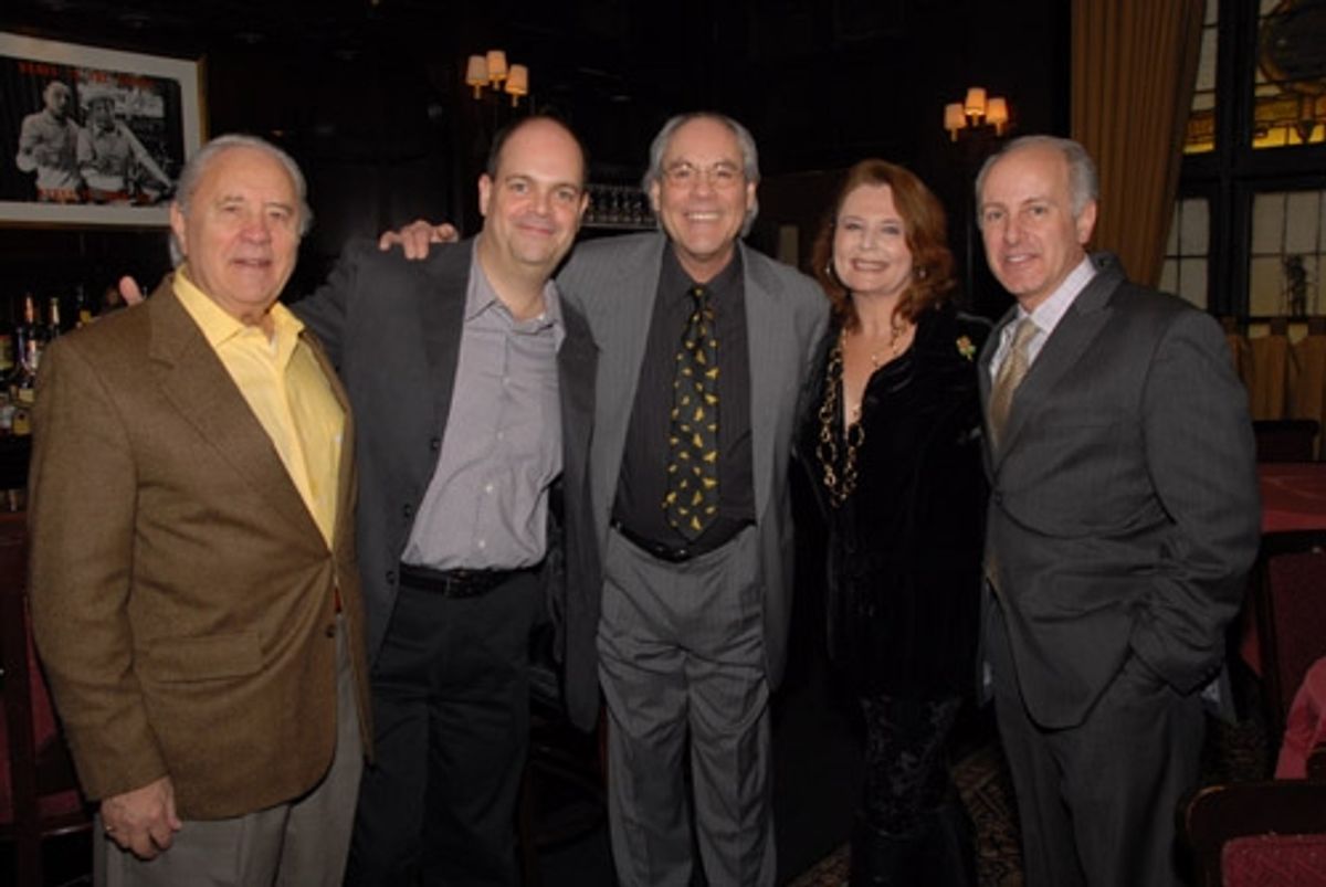 Ted Miller, Brad Oscar, Robert Klein, Randie Levine-Miller and Joseph Benincasa at 