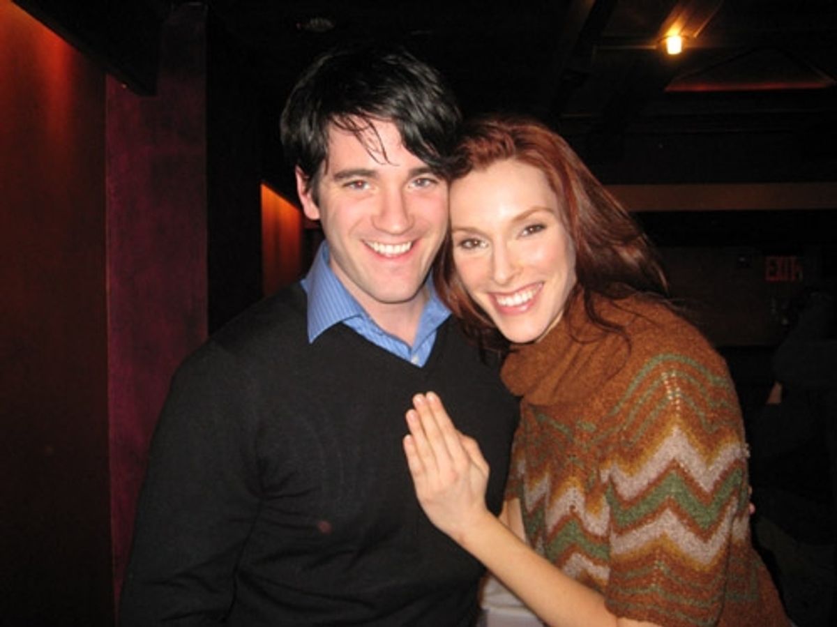 Colin Donnell and Emily Fletcher at 