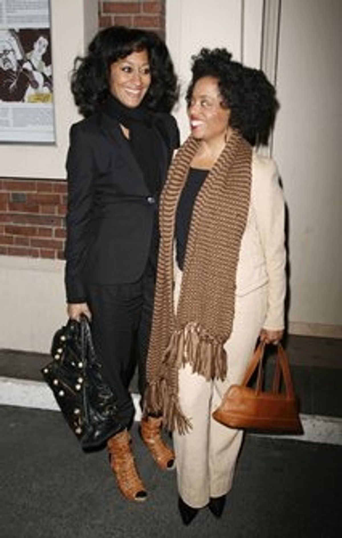 Tracee Ellis Ross and Rhonda Ross at 