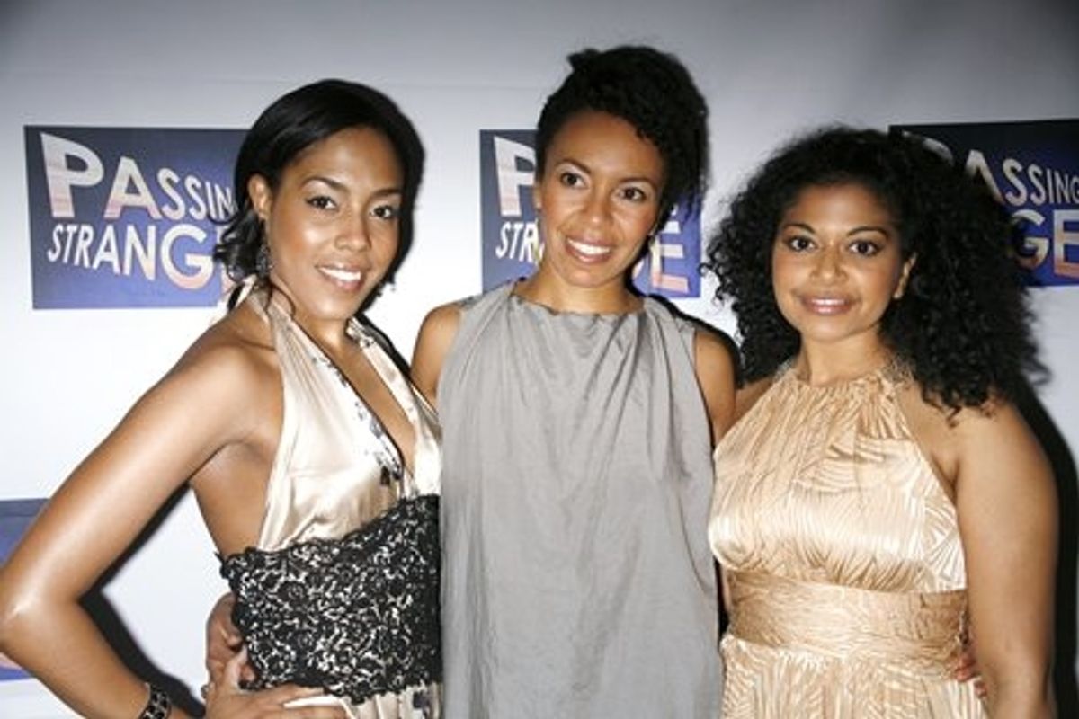 l-r: de'Adre Aziza, Eisa Davis and Rebecca Naomi Jones at 