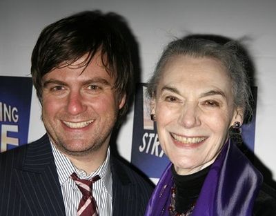 Manoel Felciano and Marian Seldes Photo